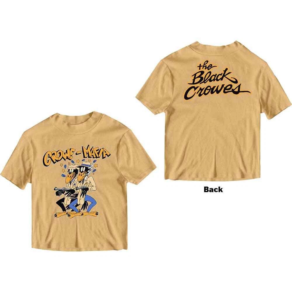 The Black Crowes Unisex T-Shirt: Crowe Mafia (Back Print) (Small) S