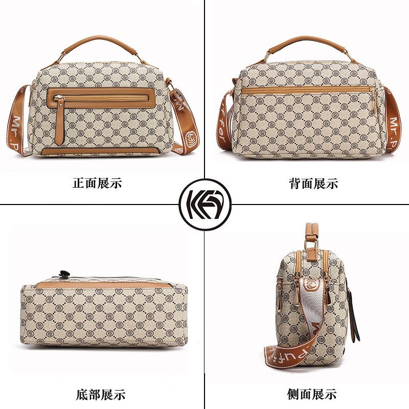 Premium Texture Small Bag, Winter New Mother Bag, Broadband Handbag, Presbyopia Single Shoulder Oblique Span Bag, Women's Bag