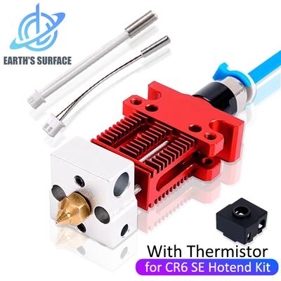 3D-skrivardelar CR6 SE J-head Monterat skrivhuvud Hot End Hotend-kit Helt metall Extrudering Extruder för Ender 3 CR5 PRO CR6 SE