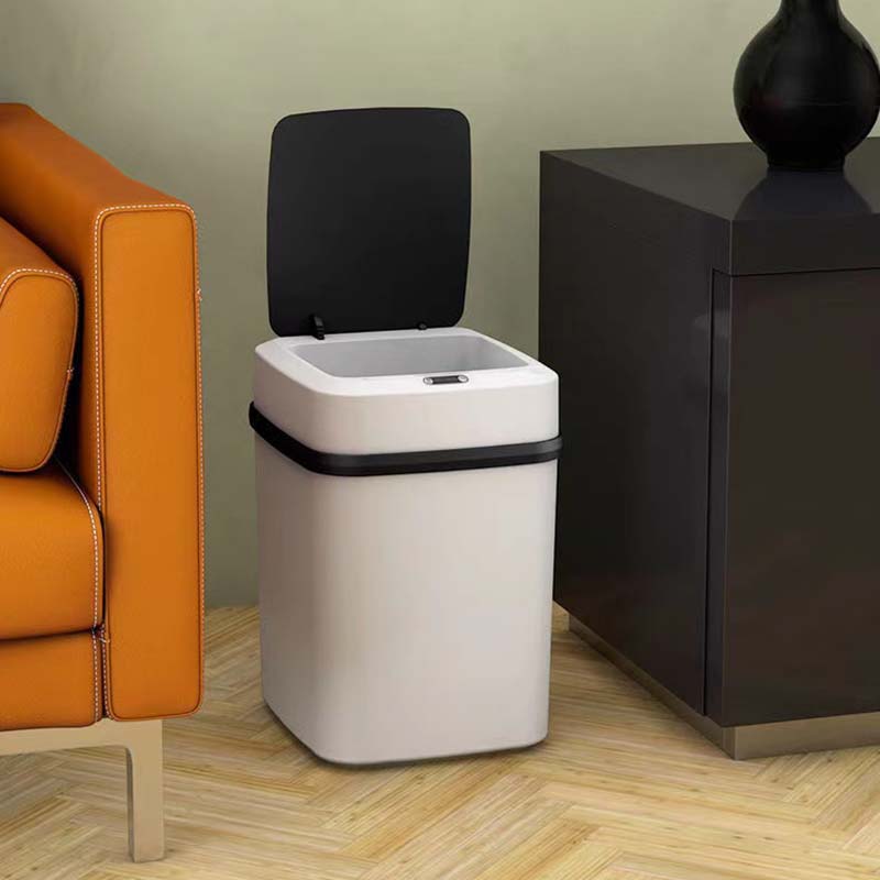 Smart Sensor Trash Can Household Bedroom Intelligent Induction Garbage Bins Bathroom Deodorant IPX5 Waterproof Bedroom Touchless Silence Trash Can
