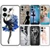 Ballet Ballerina Dancer Case For Xiaomi Redmi Note 13 Pro 12 11 8 9 10 Redmi Note 12S 11S 10S 9S 10C 12C 13C Cover
