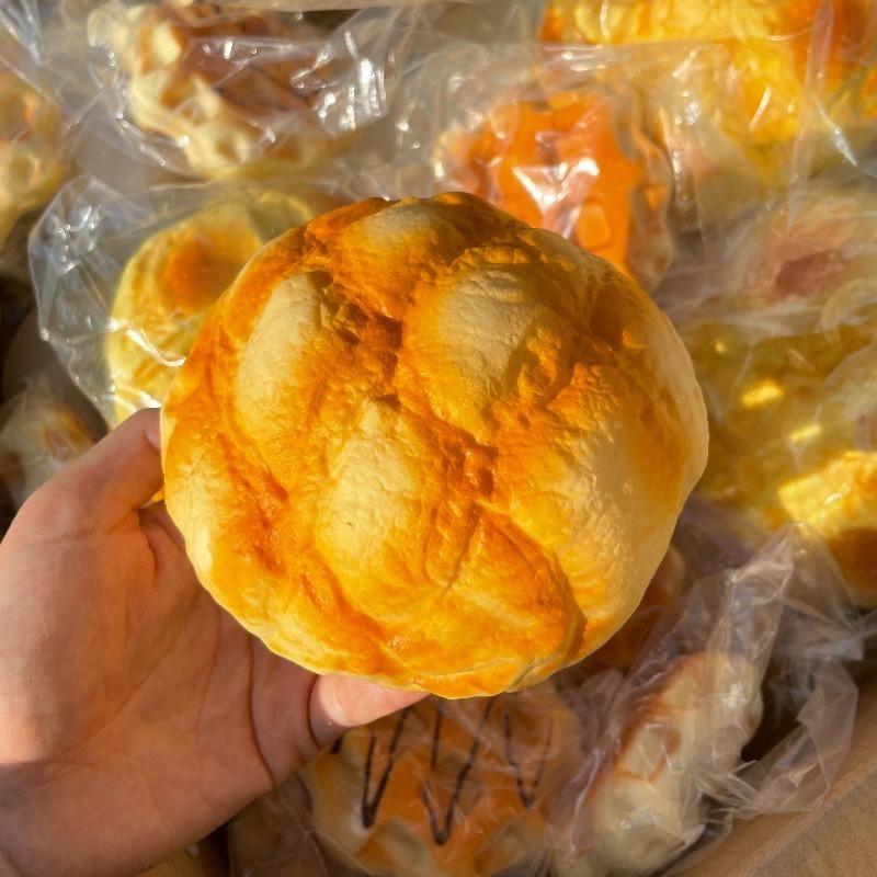 Squishy Pineapple Bun Squeeze Toy Soft Milk Aroma Bread Fidget Toy Slow Rebound Realistic Bread for Kids Adults Stress Anxiety