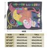 Smiling Friends Pim and Charlie  Gift Blanket For Men Women Cozy Soft  Throw Blankets for Couch 50x60 Inches Multiple Sizes