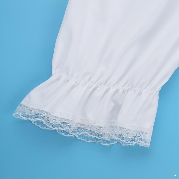 Dětské dívčí viktoriánské kalhoty Kostým Volná krajka Trim Bloomers