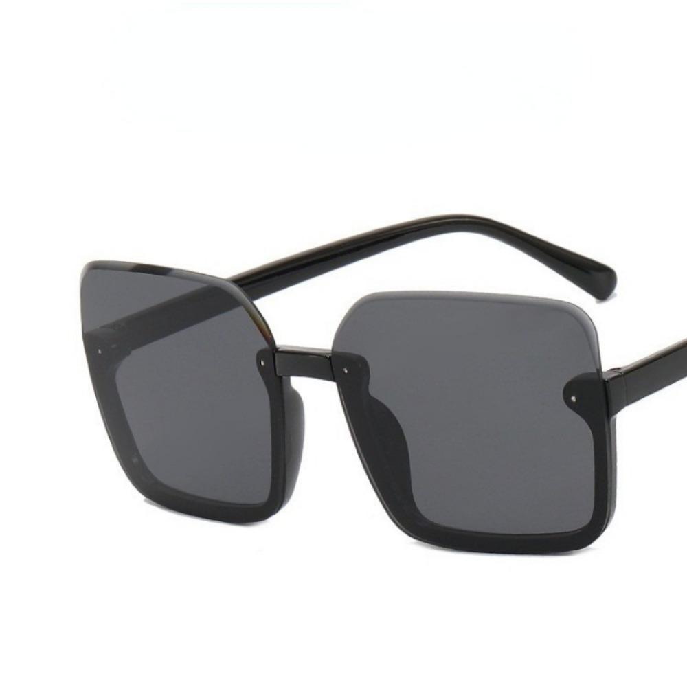 Fashion Retro Gradient Beach UV400 Lens UV Protection Square Sunglasses Ladies Men