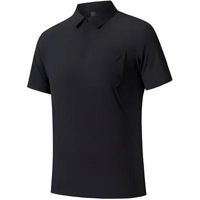 Champion All-Weather Series Lifestyle Pohodlné Bežné Jednoduché Jednofarebné Všestranné Priedušné Krátkorukávové Polokošeľa Pánske vrchné oblečenie 152520145-4