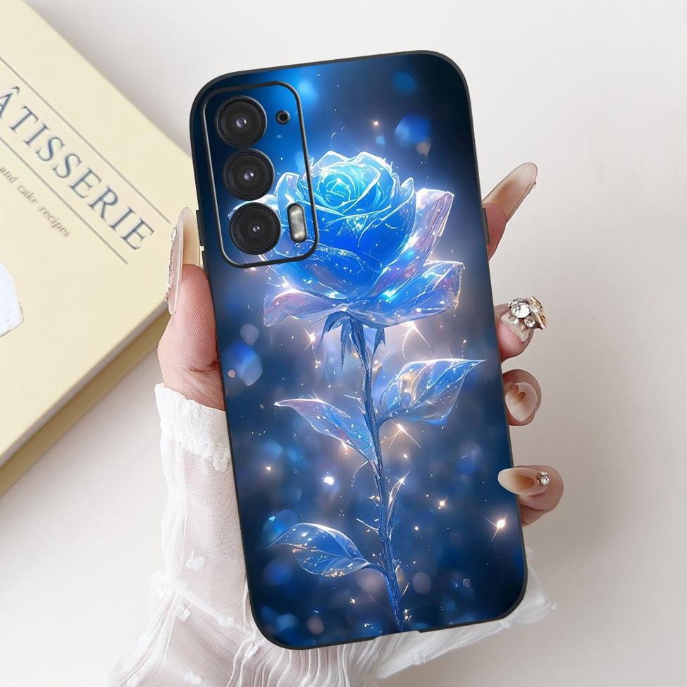 For Edge 20 20Pro 20Lite Phone Cover For Motorola Edge 20 Pro Case Silicone Luxury Fashion Love Cute Cat Girl Funny Cool Painted