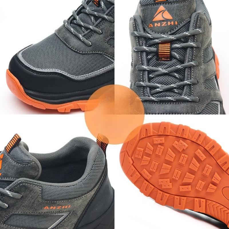 Non-slip Safety Shoes Anti-puncture Construction Work Shoes Anti Smash Steel Toe Work Boots Industrial Breathable Work Sneakers