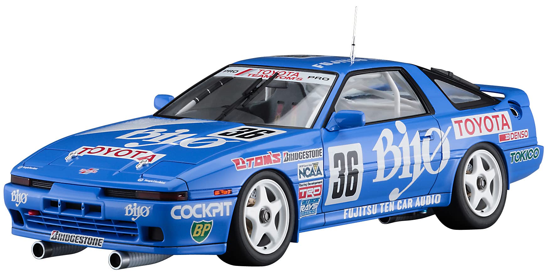 

Hasegawa Bayo Supra Turbo A70 1989 JTC пластикова модель 20519 1/24