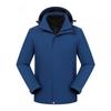 Thickened 3-in-1 Workwear Mountaineering Jacket with Custom Embroidery Logo for Winter 4S Shop Enterprise Culture.