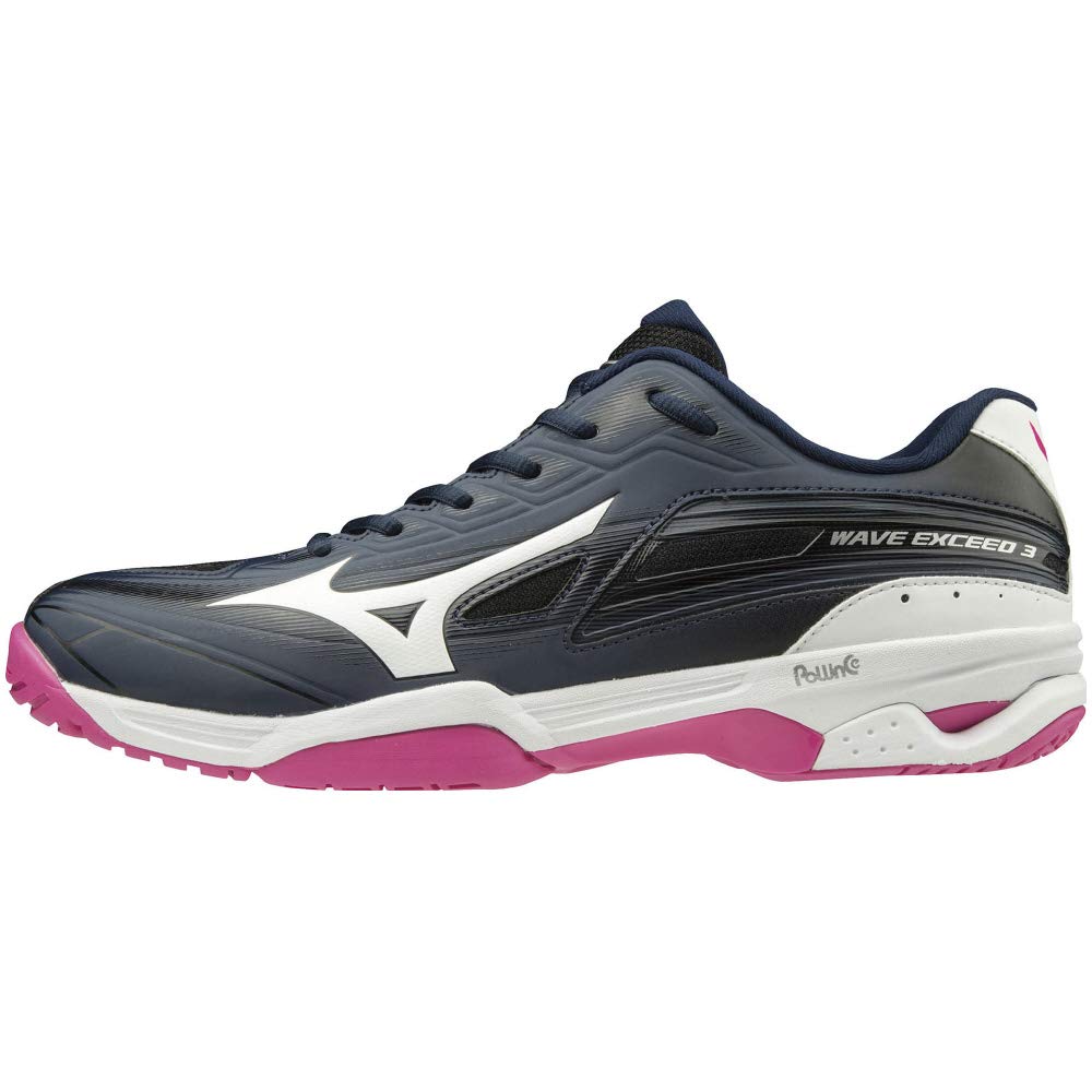

Tennis Shoes Wave Exceed 3 OC Navy x White x Pink 27 cm 2E [Mizuno]