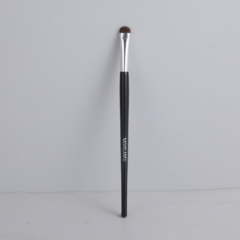 Silk Family Makeup Brush Set: Contour, Loose Powder, Blush, Blending, Eyebrow, Eye & Nose Shadow Brushes.