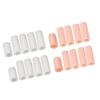 20 Pcs Silicone Gel Toe Finger Caps Covers Sleeves Tubes Unisex