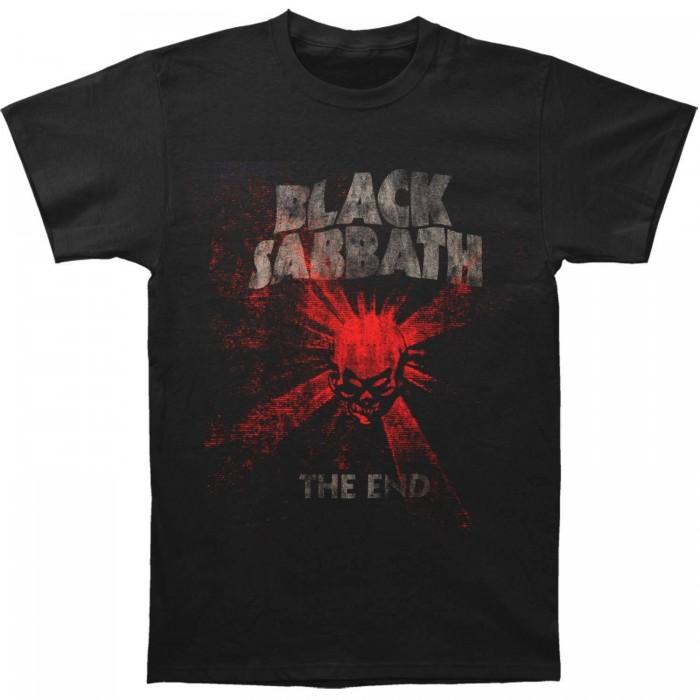 Black Sabbath Unisex-Erwachsene The End Skull Shine T-Shirt