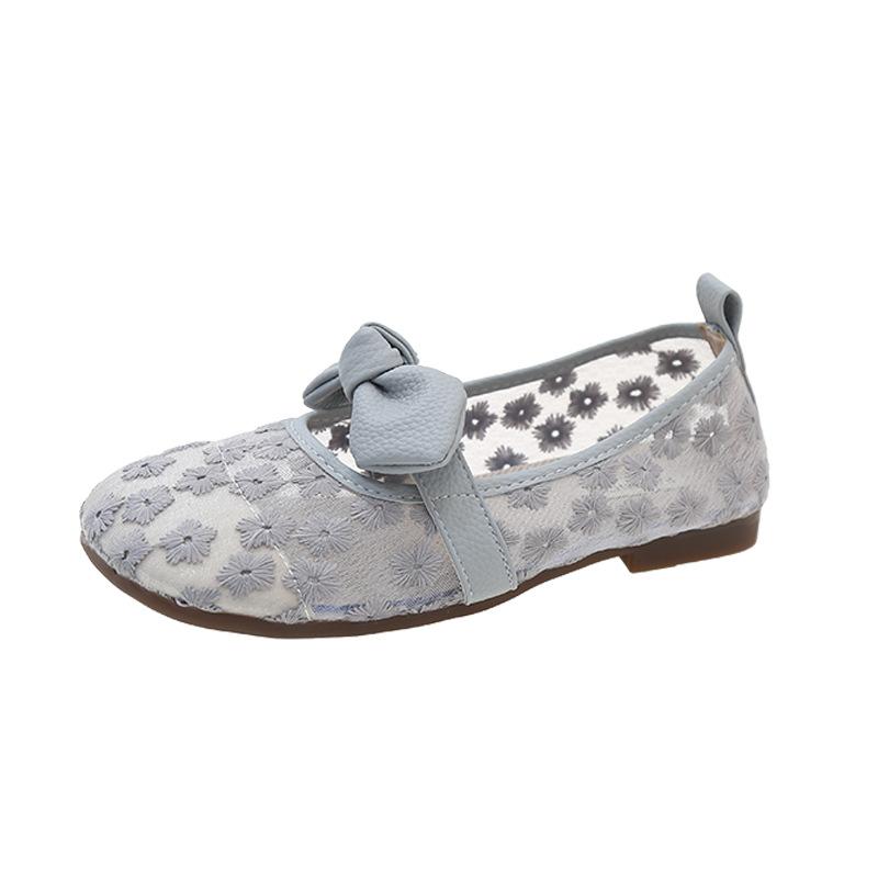 

Сандалии весна/лето дышащая сетка плоская подошва Bean Fairy с юбкой Baotou Single Shoes 40 небесно-голубой