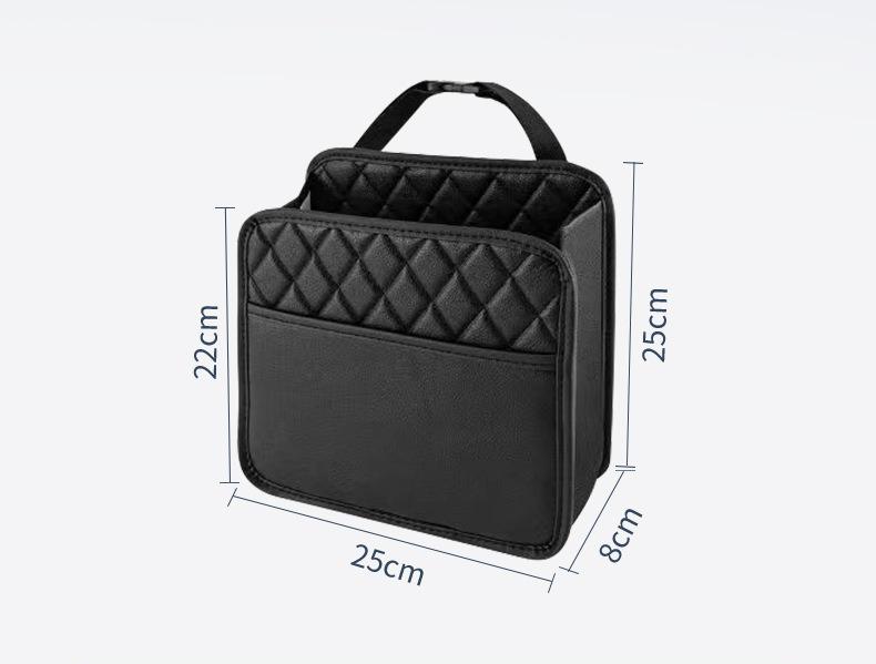 

Car Seat Back Storage Bag Hanging Multi-Functional Organizer with Rear Seat Storage Rack for Auto Supplies and Accessories чёрный