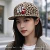 New Men Women Korean Niche Embroidered R Letter Devil Baseball Hats Sunshade Flat Eave Versatile Hardtop Peaked Caps Ins Fashion