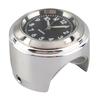 Motorcycle Handlebar Clock Chrome Plating Precise Time Aluminium Alloy Handlebar Mount Watch