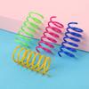 8/20 Pack for Cat Tube Spring Toy Interactive for Cat Toy for Indoor Cats Colorful Tube Plastic Coil for Kittens To Swa
