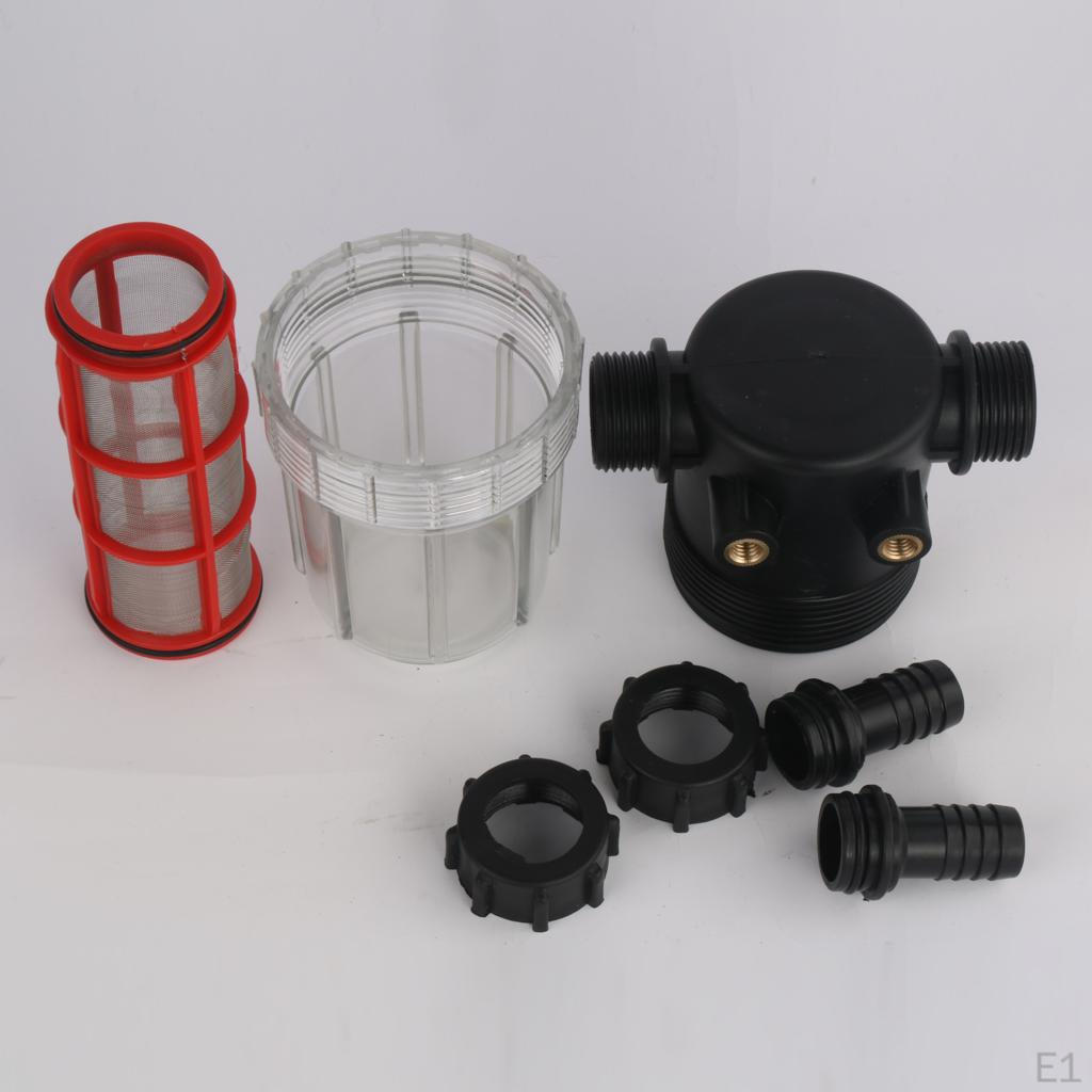 Pressure Washer Water Filter In Mm Hose 100 Mesh Inlet Connect Quickly