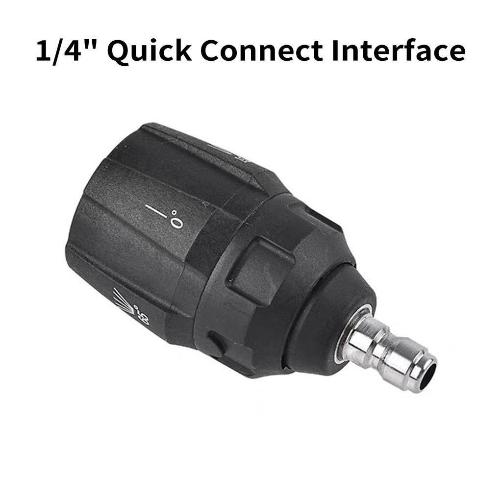 Pressure Washer Short Gun, 4000 PSI Power Washer Gun with 5in1 Nozzle Tip M22 Hose Connector, Car
