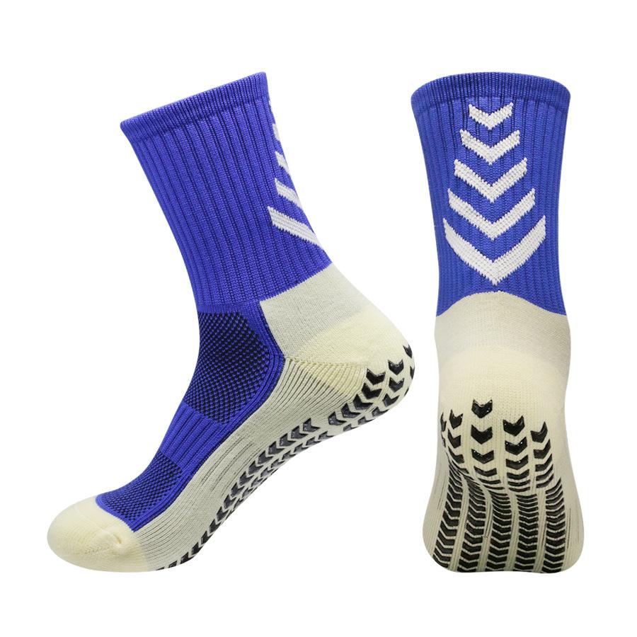 Silicone Anti Slip Football Socks Takraw Men Women Sport Basketball Grip Soccer Socks