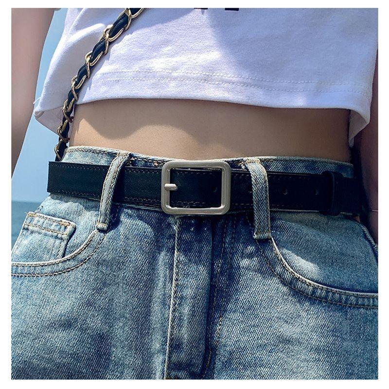 Fashion Womens Elegant Belt Featuring Minimalist Style Perfect For Outfits Casual