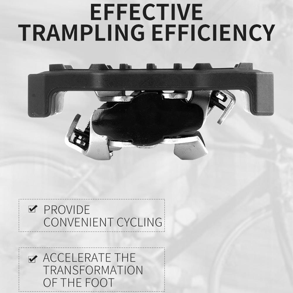 Bicycle Clipless Pedals Converter Wear-Resistant Bicycle Clipless Pedals Converter To Flat Pedal for M520/M540/M8000/M9000