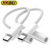 NNBILI 1-2PCS USB C To 3.5mm Headphone Jack Adapter USB C To Aux Audio Cable Cord for iPhone 15 Pro Max iPad Pro MacBook Samsung