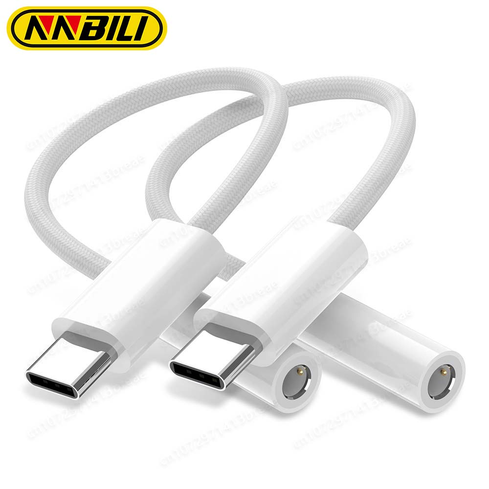 NNBILI 1-2PCS USB C To 3.5mm Headphone Jack Adapter USB C To Aux Audio Cable Cord for iPhone 15 Pro Max iPad Pro MacBook Samsung