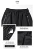 Versatile Plus Size Sports Three-Quarter Pants: Unisex Double Layer, Anti-Exposure, Summer Favorite