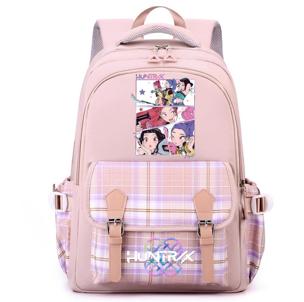 New Anime Cartoon K-Pop Printed Large Capacity Backpack for Teenger Student Girl Boy Schoolbag Bookbag Women Waterproof Travel Bag Mochila Kid Gift