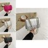 Trendy Street Fashion Pu Shoulder Bag Stylish Underarm Chain Crossbody Bag For Women