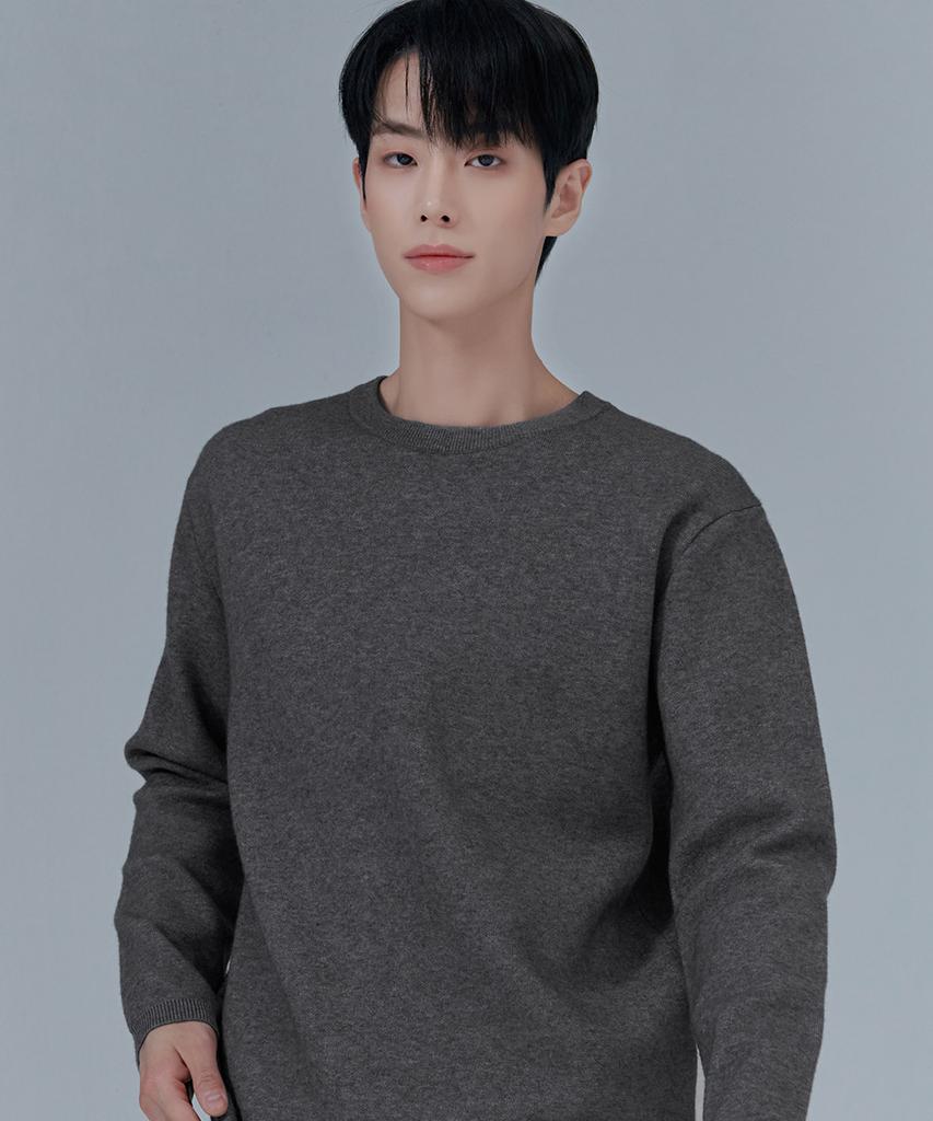 CHASECULT Men'S Basic Round Sweater-Cfrk5217D09