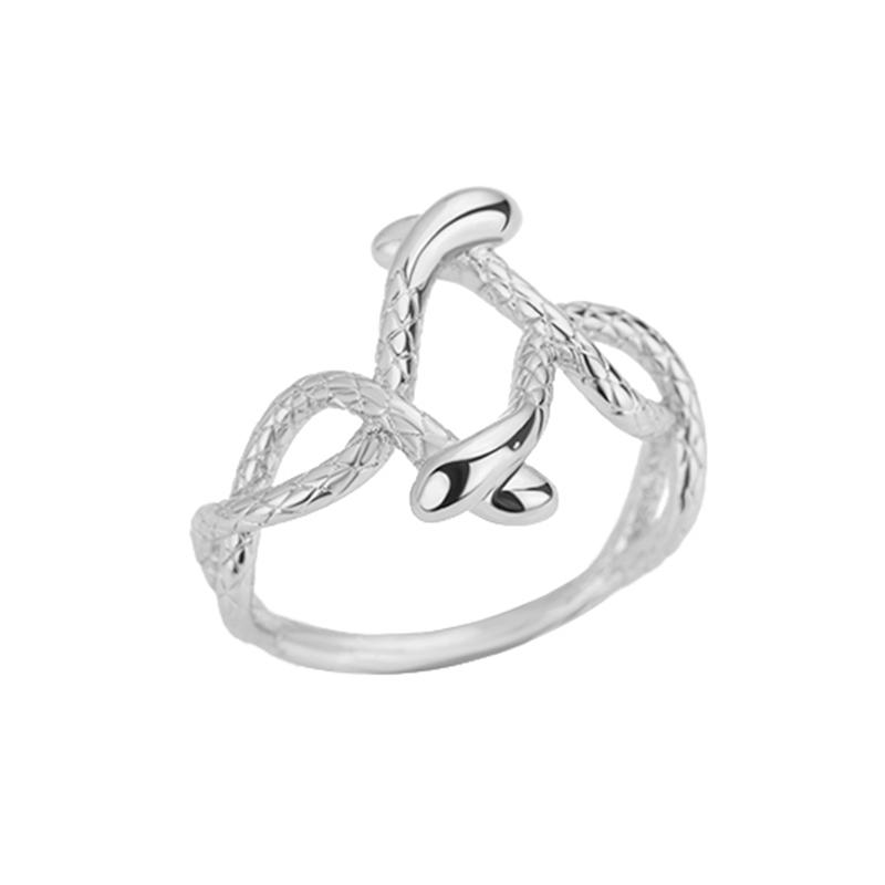 Vintage Lotus Rings for Women Teens Stainless Steel Wedding Ring Gothic Aesthetic copper Color Rings Zircon Gift bague femme