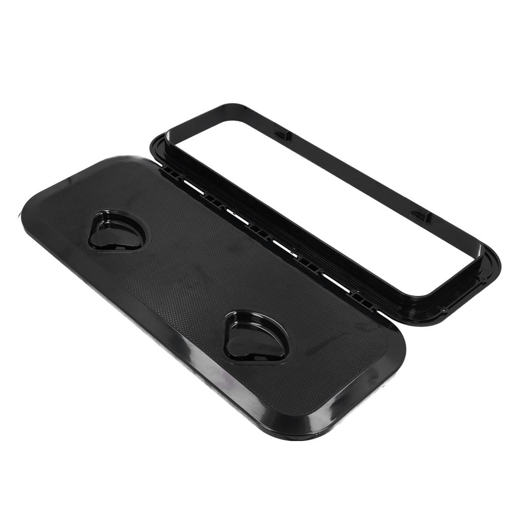 Deck Zugang Luke Inspektion Abdeckung 180 grad Klappdeckel Anti UV mit Schloss für Marine Boot 24 x