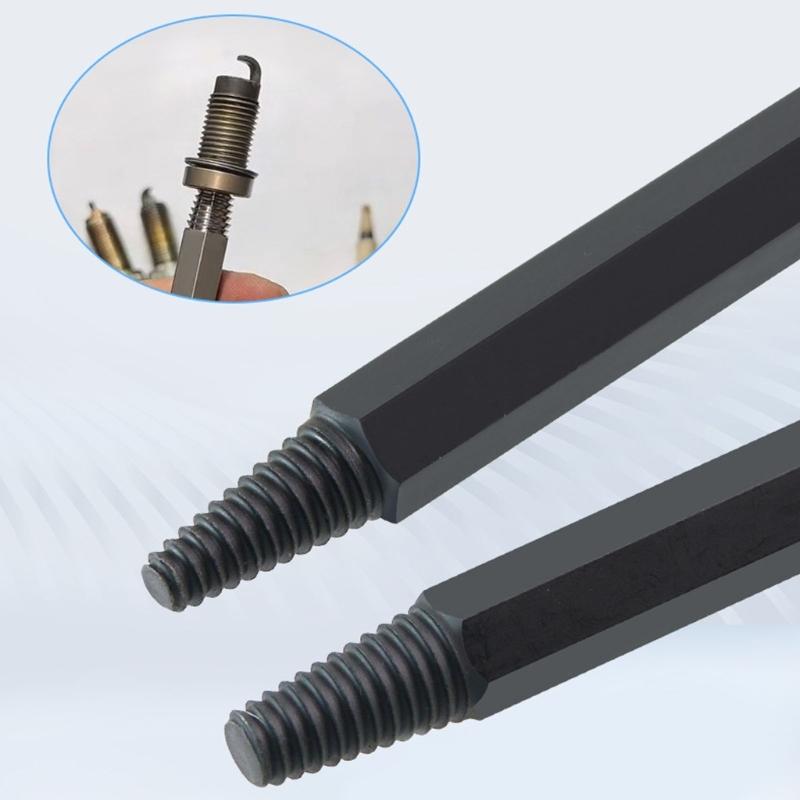 2 Pièces Outil Extracteur Professionnel pour Bougies de Prise Endommagées Filetage Gauche Pour Extraction Facile des Bougies Cassées