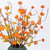 Real Touch Artificial Pumpkin Branches DIY Bouquets Fake Pumpkin Stems  Office Hotel Decor