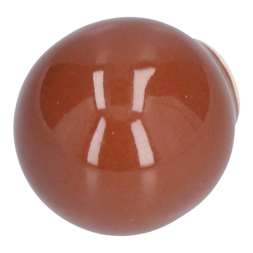 Cabinet Knobs No Fading Beautiful Exquisite DIY Zinc Alloy Modern Simple Drawer KnobsBrown