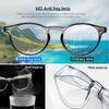 Safe Glasses Anti Splash Pollen Dust Wind Goggles Eye Protection Transparent Cycling Blu-Ray Blocking Women Men Gafes E102