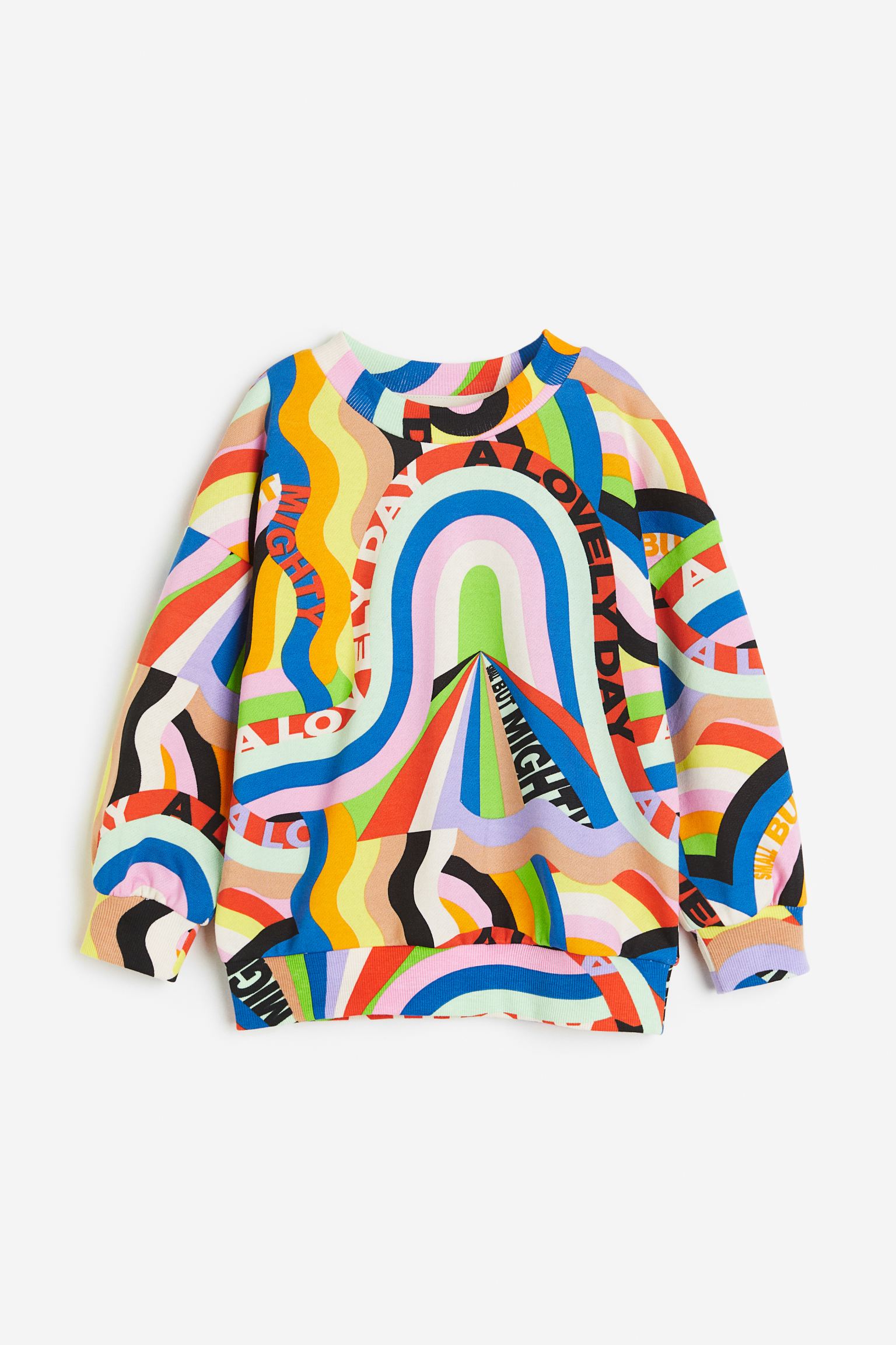 

Patterned sweatshirt