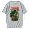 Spring Summer Fashion Unisex Casual Loose Short Sleeve Male Hip Hop Unisexga Tshirt Dorohedoro Welcome To Chaos Print Tshirt