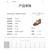 Top Layer Cowhide Women's Shoes Spring Versatile New Retro Square Toe Shallow Mouth Thick Heel Middle Order Shoes Mary Jane Commuting Shoes Women