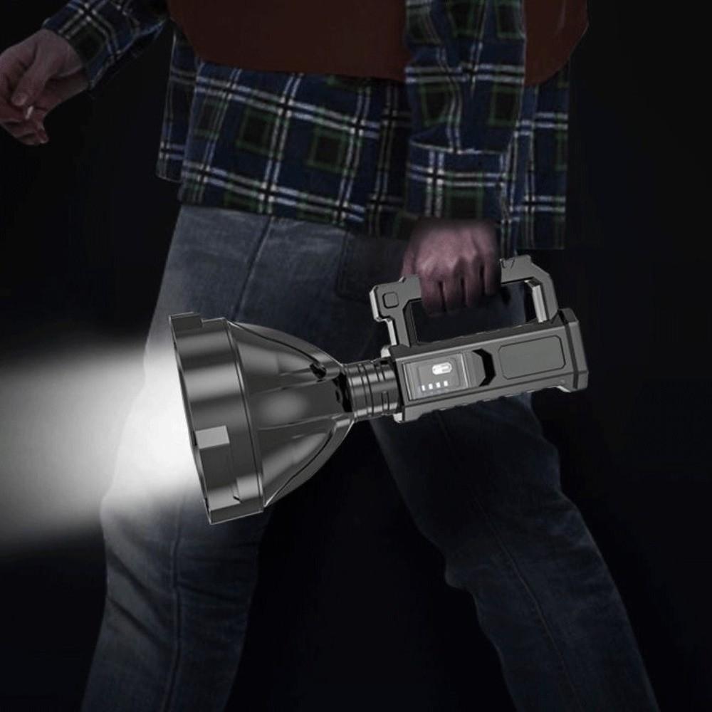 Portable Strong Light Searchlight Powerful Illumination Handheld Spotlight  Adventure Sports