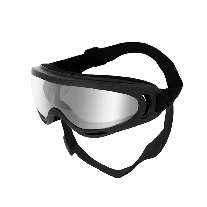  Adjustable Elastic Strap Dog Eyewear Sun Protective Goggles For Hiking Motorcycle Ski Ride Comfortable Pet Sunglasses