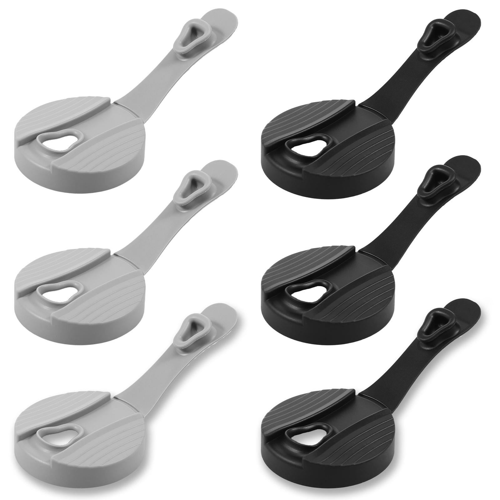 

6Pcs Silicone Salad Dressing Jar Lid Easy Cleaning Closeable Cruet Glass Jar Cap for Home Restaurant Kitchen