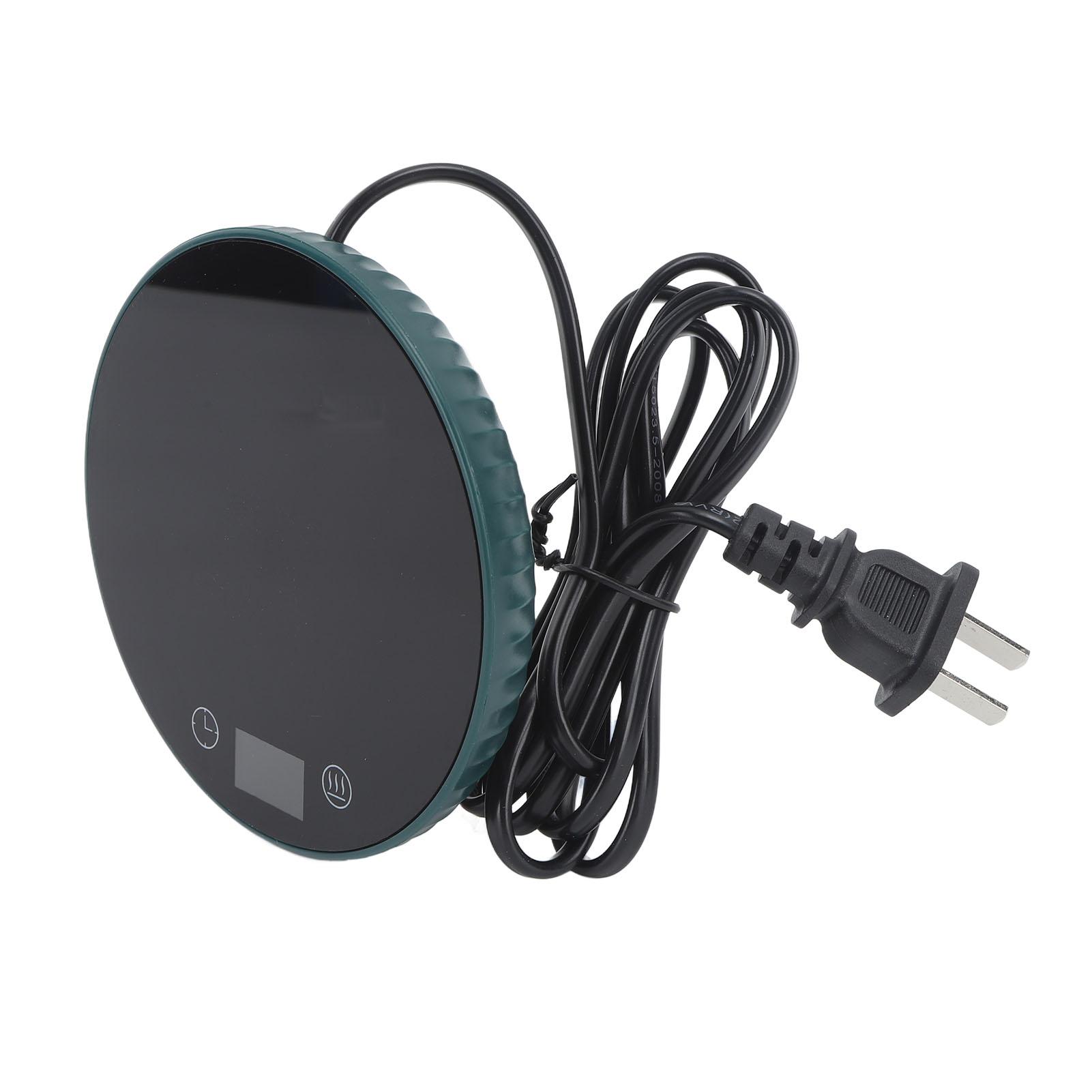 

Электрическая подогреватель кружки Автоотключение Умный подогреватель чашки Термостат Подставка для горячего кофе чая молока свечного воска