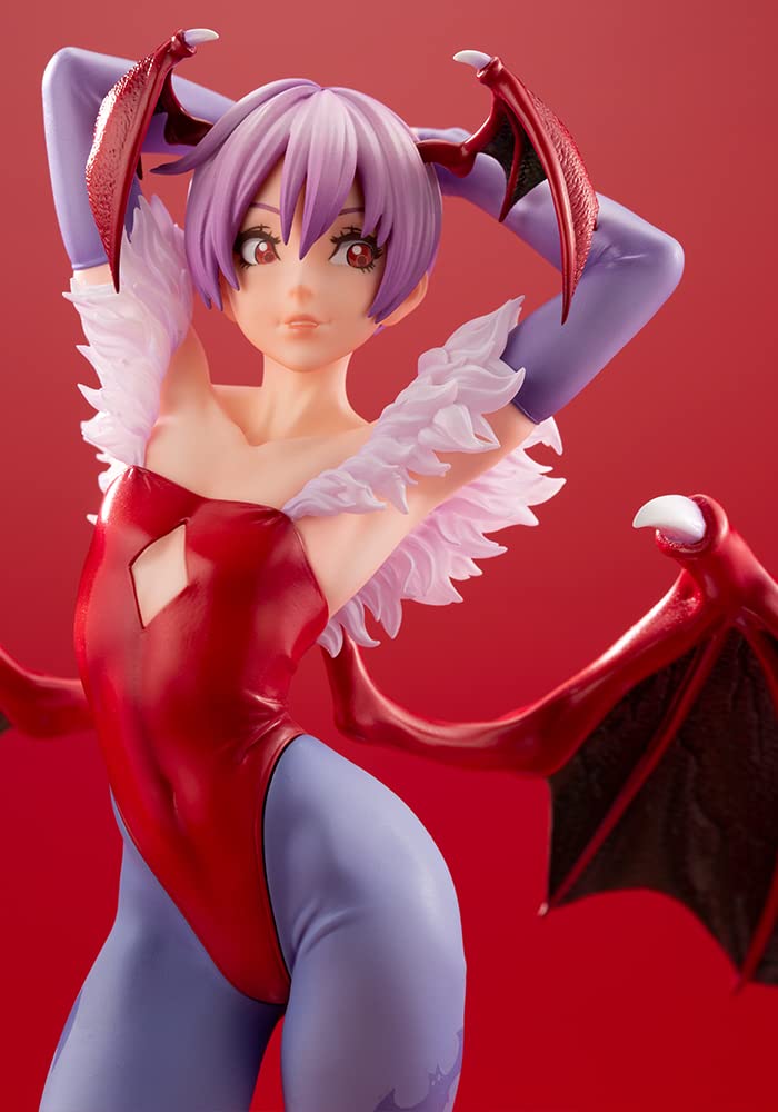 Vampire Bishoujo Lilith Scale PVC SV301 1/7 Pre-painted Figure, Multicolor,