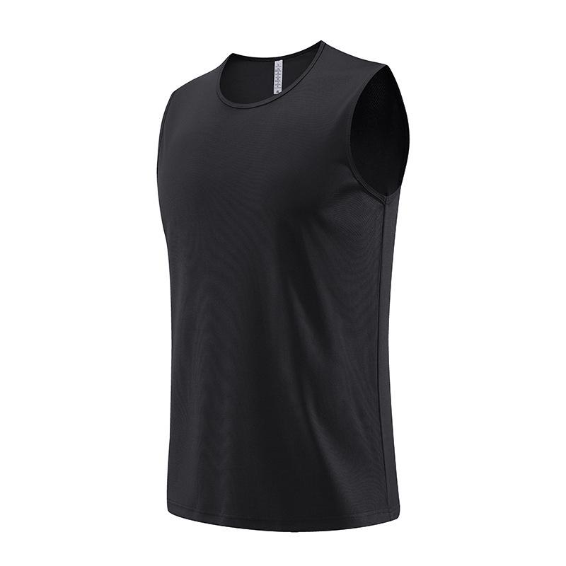 Men's Quick-Dry Summer Sports Vest - Sleeveless, Casual, and Ideal for Running or Basketball.