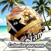 Custom Name Personalized One Piece Print Umbrella, Auto Open Close, 8‑Rib Sturdy Frame, Commute Camping Hiking Use, Birthday Gift